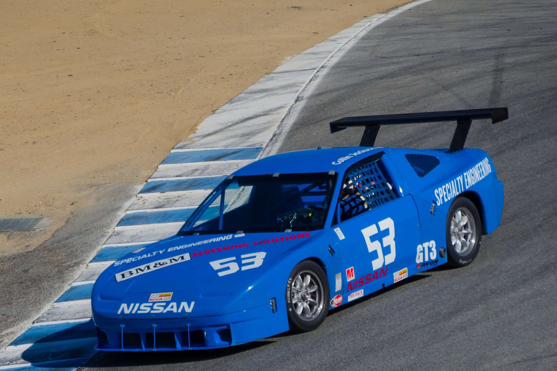 Collin Jackson‘s SCCA Runoff Dominating Nissan 240SX